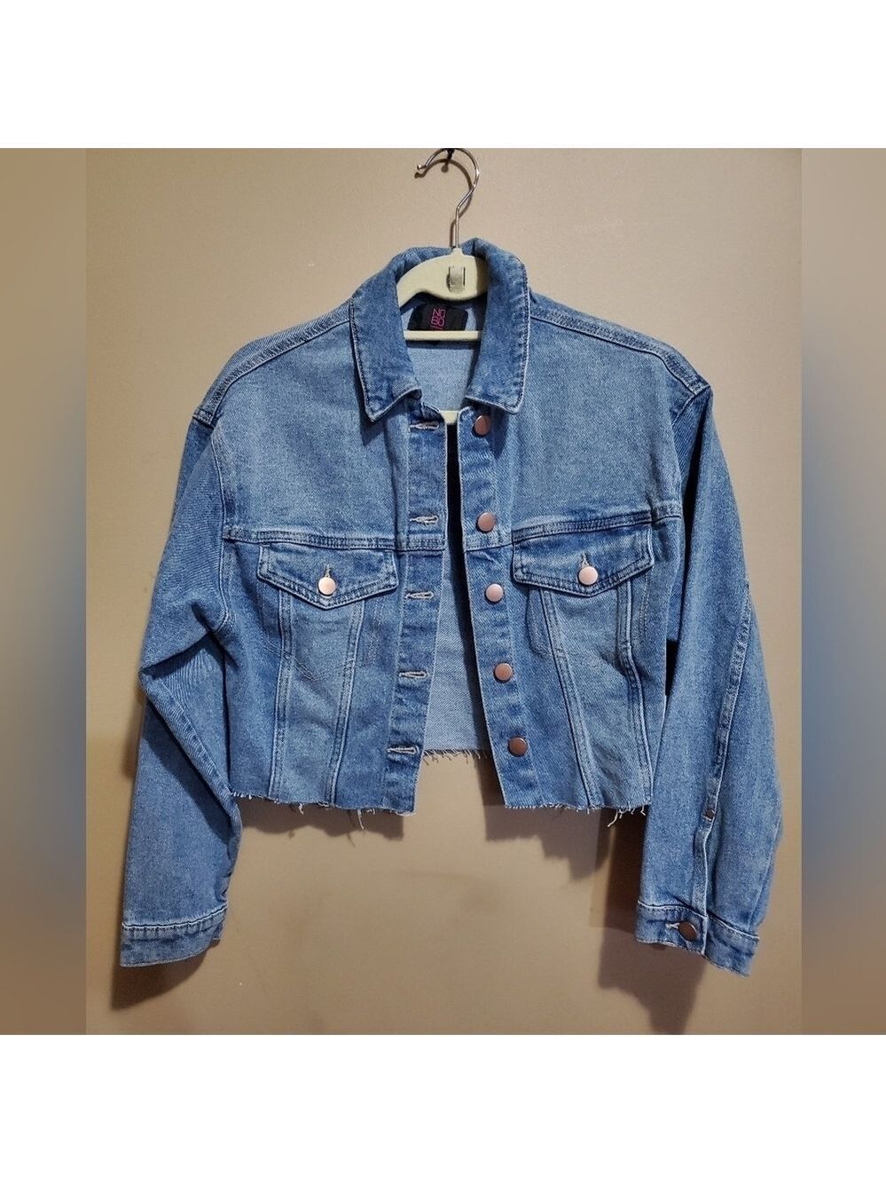 Nobo cropped jean jacket size xs